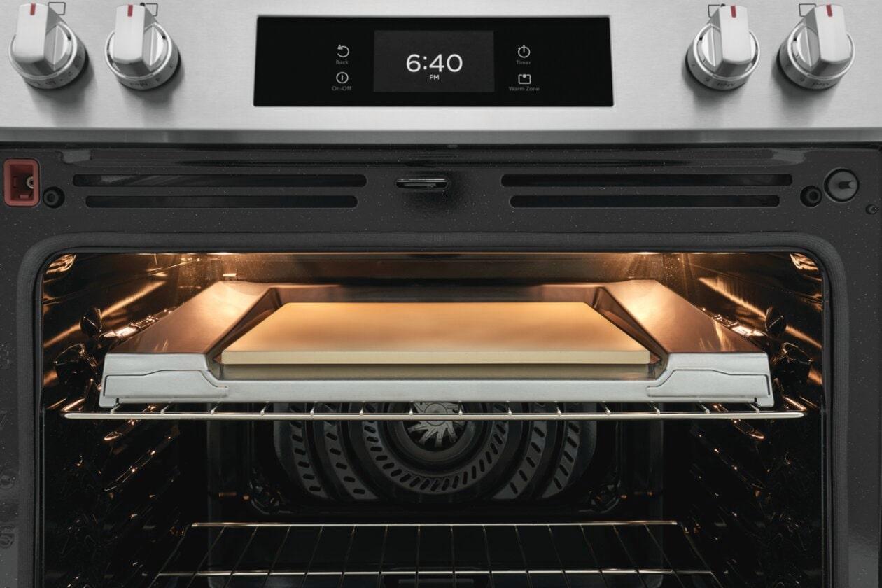 Frigidaire GCFE3070BF 30" Electric Range with Stone-Baked Pizza