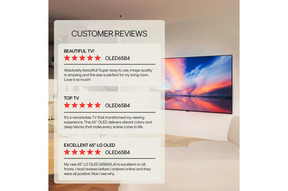 Lg OLED83B4PUA 83 Inch Class LG OLED B4 4K Smart TV 2024