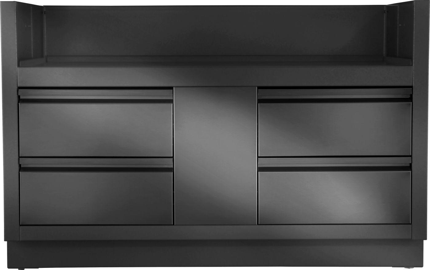Napoleon Bbq IMUGC825MK1 OASIS Under Grill Cabinet for Built-in Prestige PRO 825, Matte/Matt Black