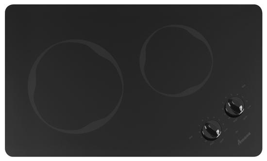 Electric 2-Element Smoothtop Cooktop