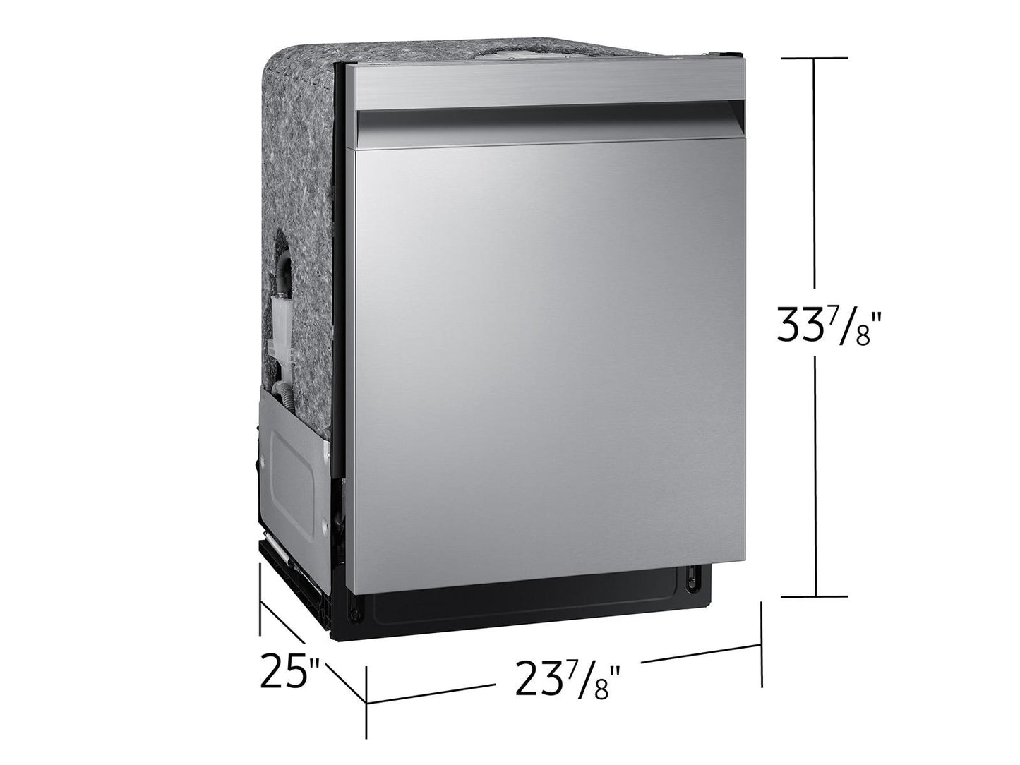 Samsung DW80CG5420SRAA Smart Dishwasher with StormWash™ Autorelease™ Door  Wi-Fi  48 dBA
