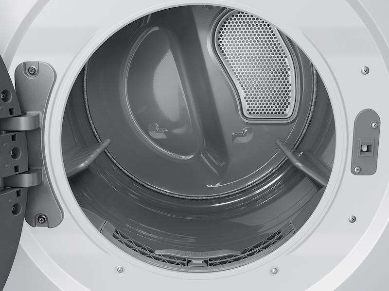 Samsung WH46DBH100EW Bespoke AI Laundry Hub™ 4.6 cu. ft. Large Capacity Single Unit Washer with Steam Wash and 7.6 cu. ft. Electric Dryer in White