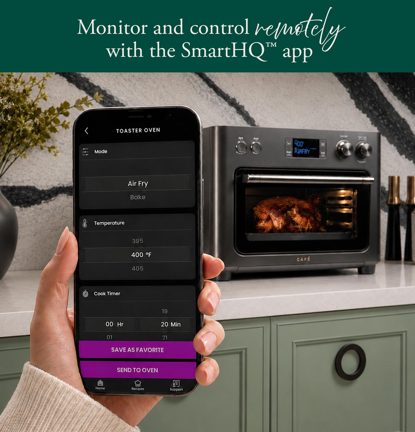 Cafe C9OADA1ZD5 CAF(EBACK)™ Couture™ Toaster Oven with Air Fry