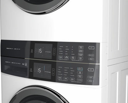 Electrolux ELTG7600AW Laundry Tower Single Unit Front Load 4.5 Cu. Ft. Washer & 8 Cu. Ft. Gas Dryer