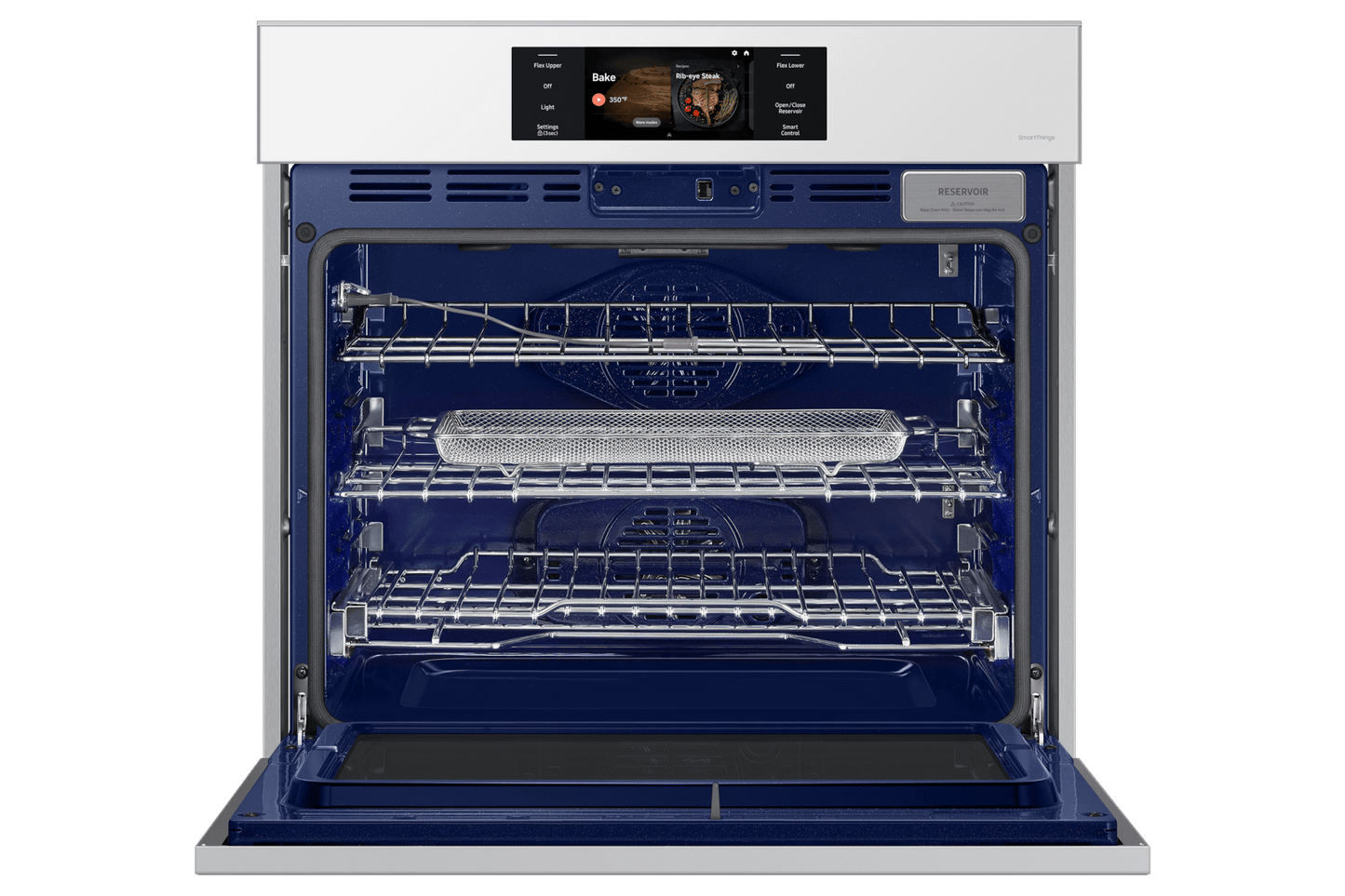 Samsung NV51CB700S12 Bespoke AI Single Wall Oven AI Home 7" LCD Display  AI Pro Cooking™  5.1 cu.ft.