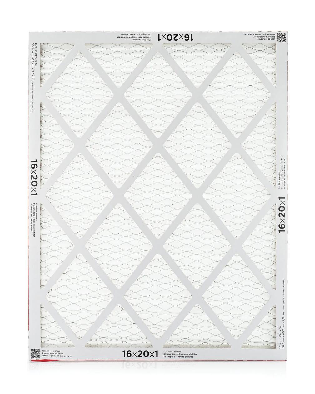 Frigidaire HVAC162086 PureAir® 16" x 20" x 1" MERV 8 Allergen Air Filter - 6 Pack