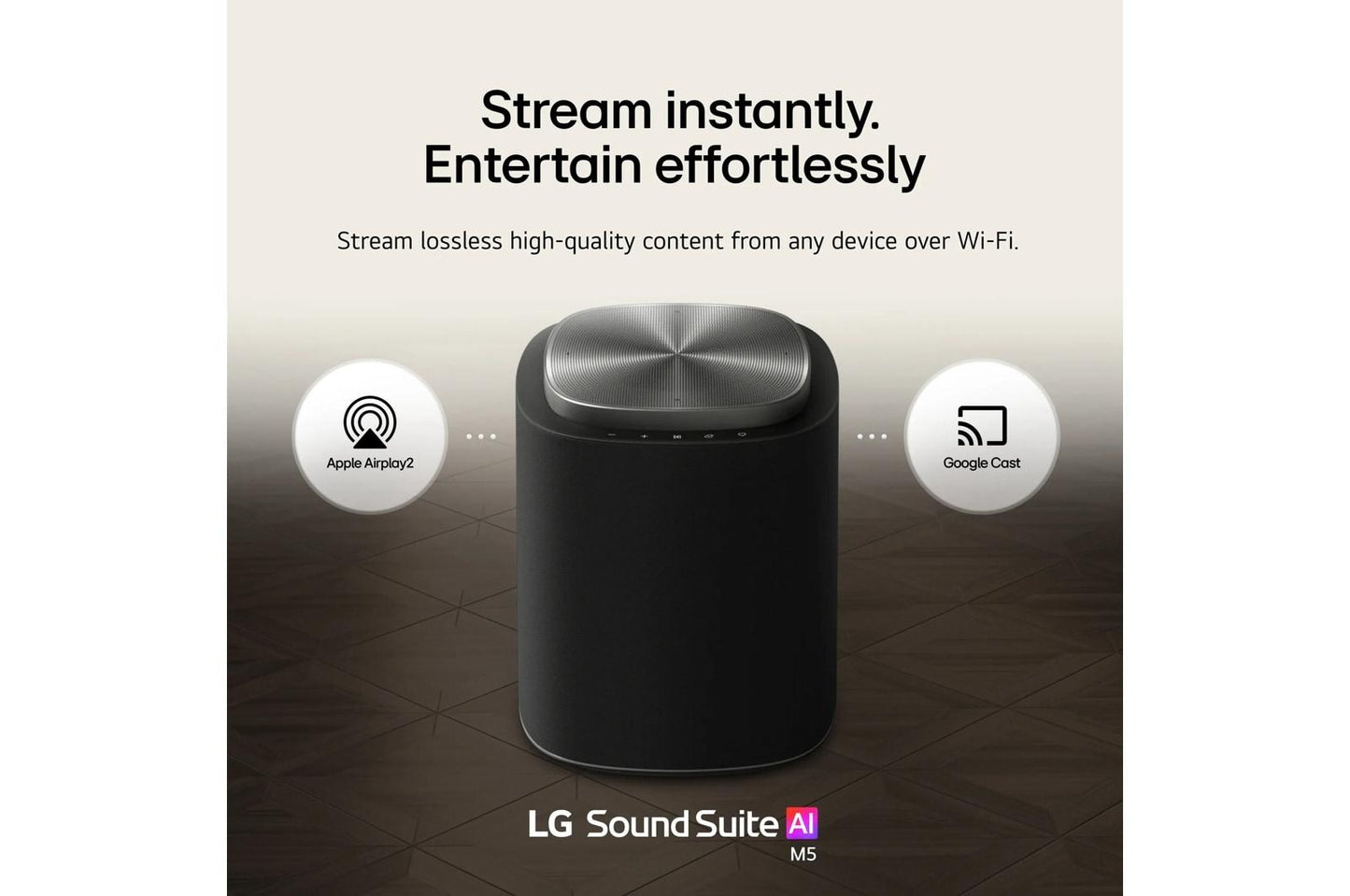Lg M5 Sound Suite M5  Wireless Speaker  Ch 1.1.1  Dolby Atmos FlexConnect  Spatial Audio