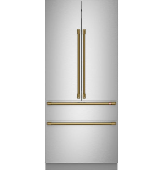 Cafe CXSB4H4PVCG CAF(EBACK)™ Refrigeration Handle Kit - Brushed Brass