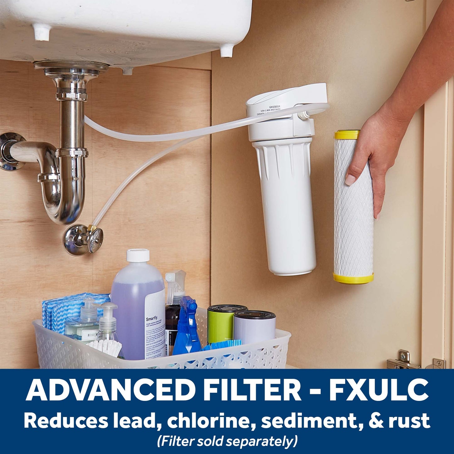 GX1S01R GE SINGLE STAGE WATER FILTRATION SYSTEM