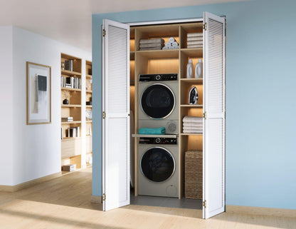 Bosch WGB246AXUC 800 Series, washing machine, frontloader fullsize, 1600 rpm, Silver inox