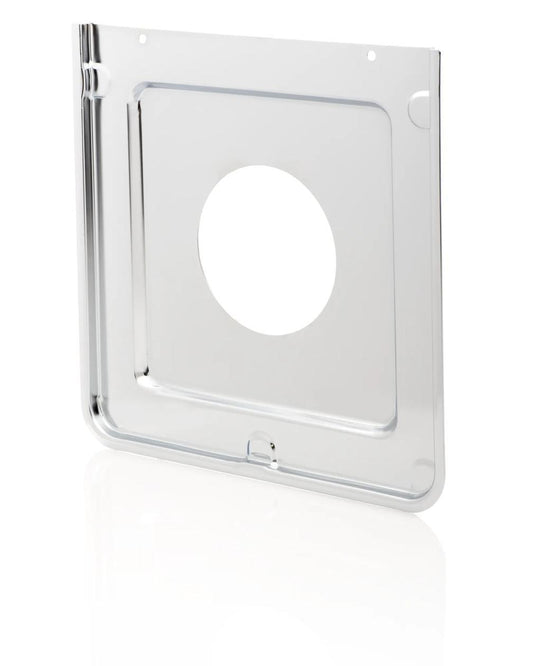 Electrolux L304432963 Square Chrome Burner Pan, Fits Most