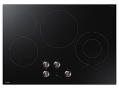 Samsung NZ30FG5332RK Electric Cooktop Hot Surface Indicator  Dishwasher Safe Knobs  30