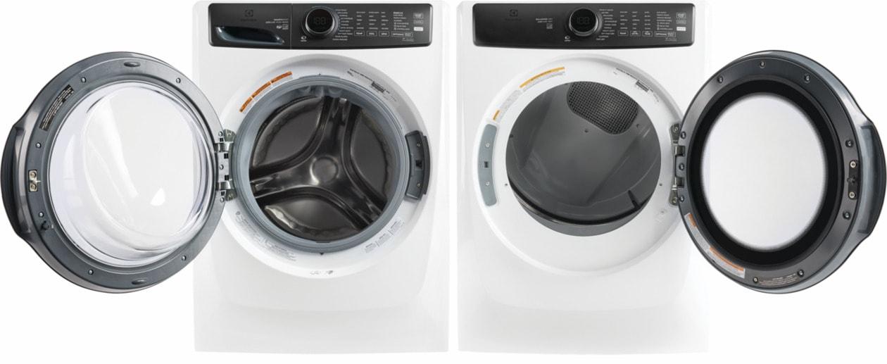 ELFE7738AW Electrolux Front Load Perfect Steam™ Electric Dryer with Balanced Dry™ and Instant Refresh - 8.0 Cu. Ft.