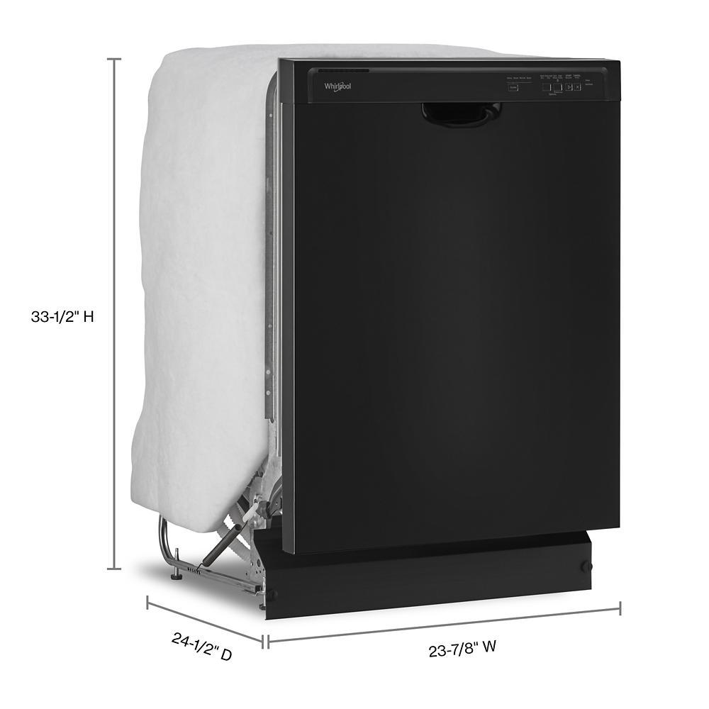 Whirlpool WDF341PAPB Quiet Dishwasher with Boost Cycle