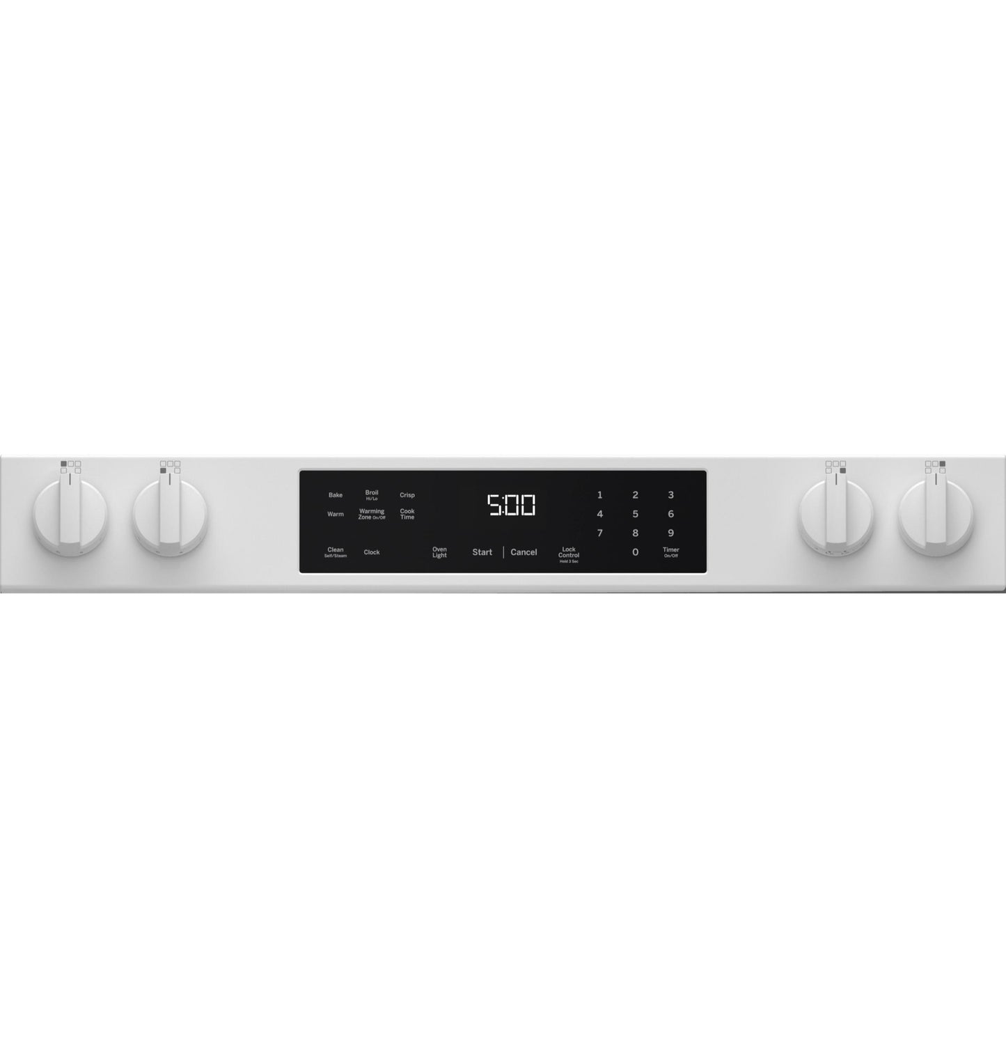 GRS500PVWW GE® ENERGY STAR® 30" Slide-In Electric Range with Crisp Mode