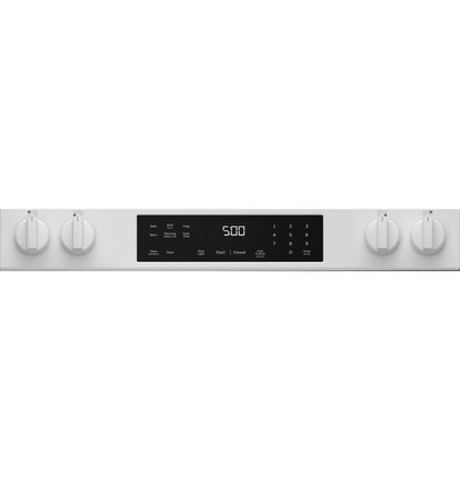 GRS500PVWW GE® ENERGY STAR® 30" Slide-In Electric Range with Crisp Mode