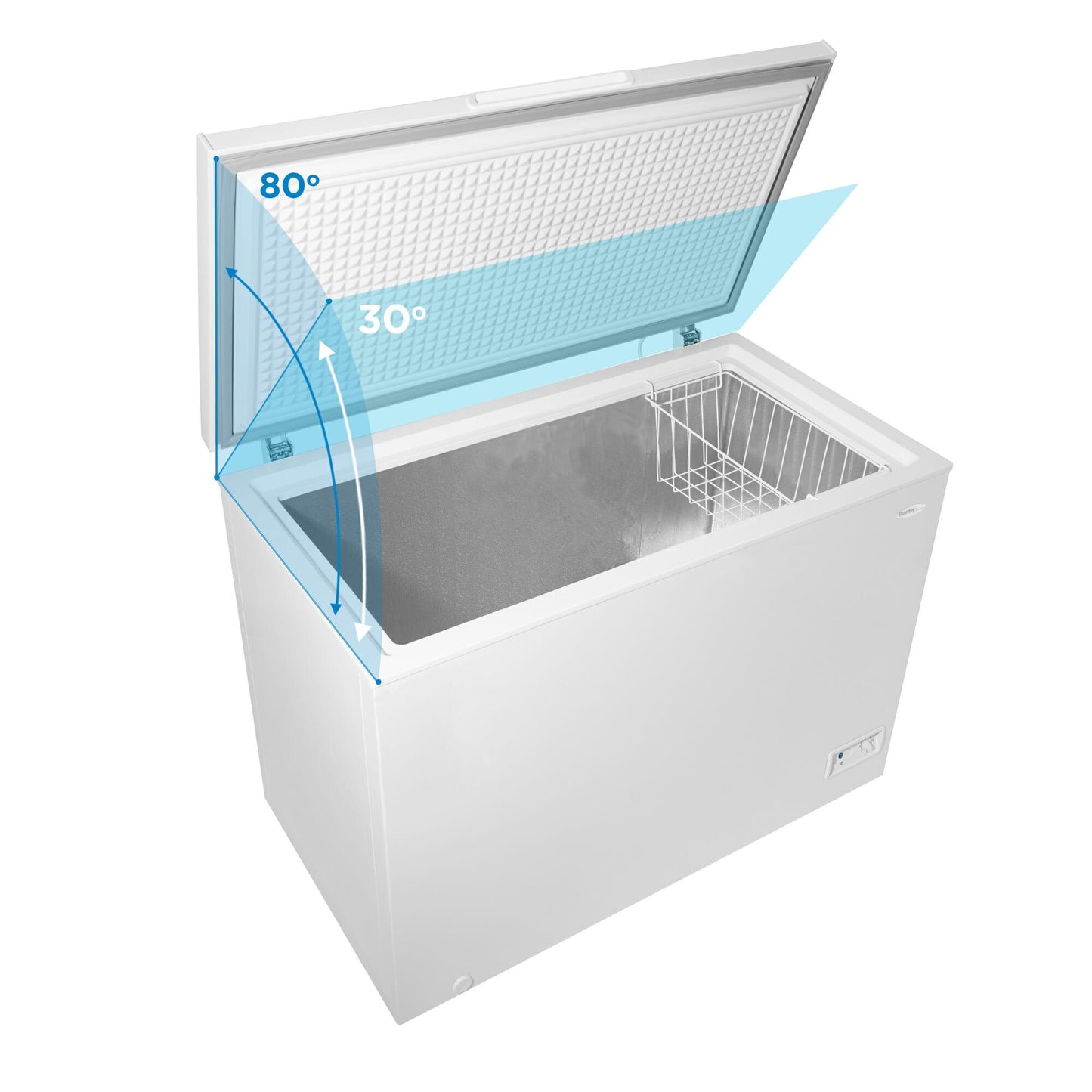 DCF100A6WM Danby 10.0 cu. ft. Square Model Chest Freezer in White