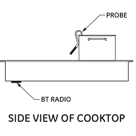 Ge Appliances JXSOUSV1 Precision Cooking Probe with Bluetooth Dongle and Instruction Manual