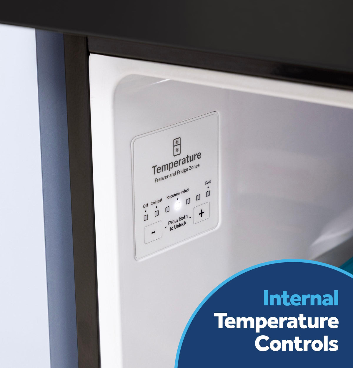 GPS19KGZBB GE 19 Cu. Ft. Garage Ready Top-Freezer Refrigerator