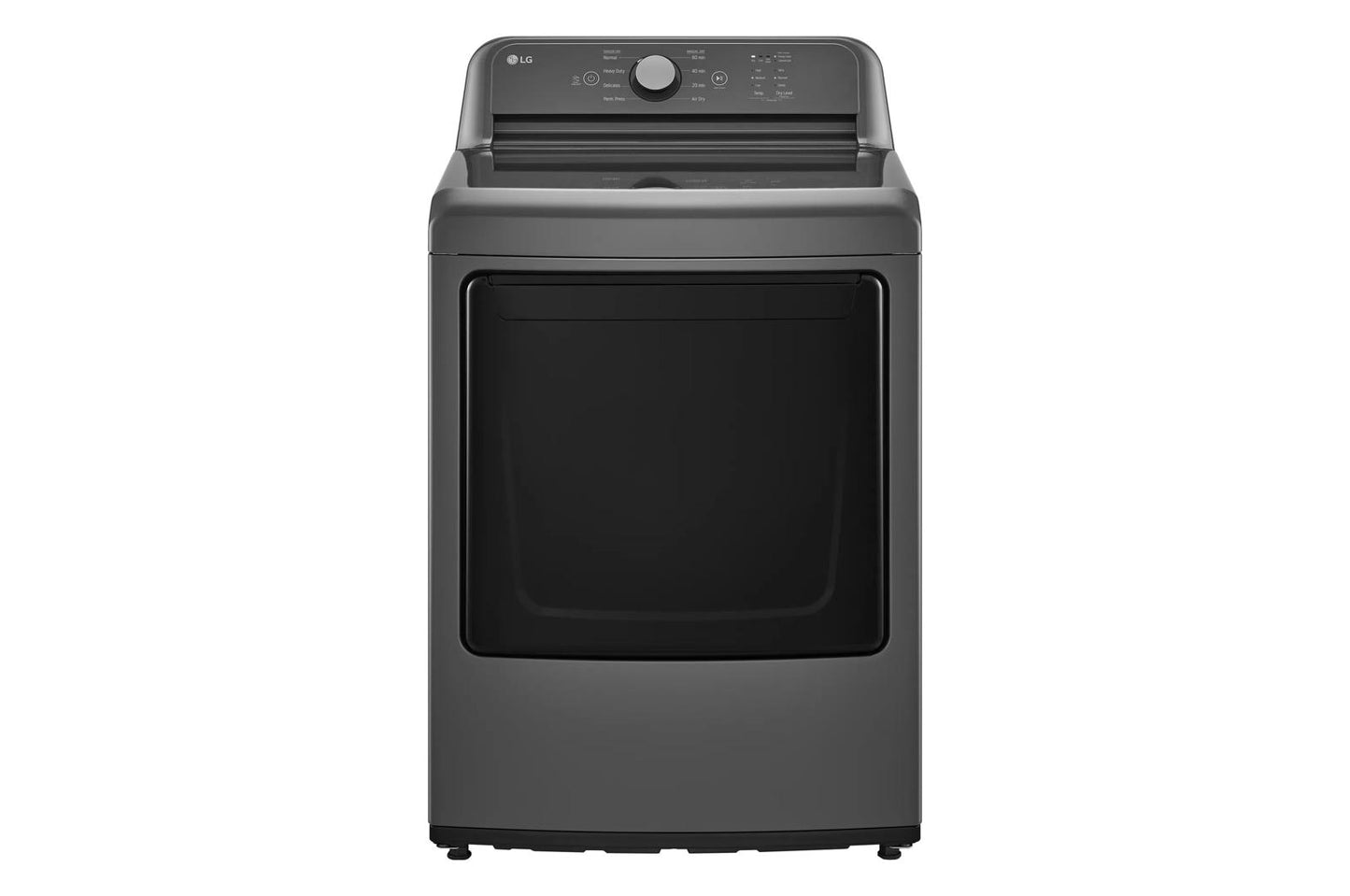 Lg DLG6101M 7.3 cu. ft. Ultra Large Capacity Rear Control Gas Dryer with Sensor Dry Technology