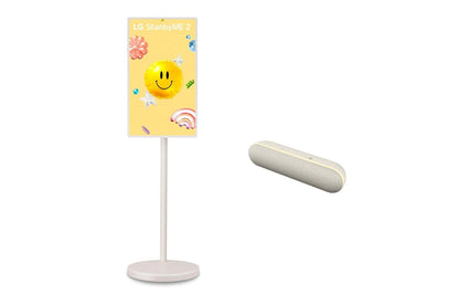 Lg 27LX6TYGAXT7SAUSALLC StanbyME 2 27 Inch Portable Smart Touch Screen with XT7 Bluetooth Speaker