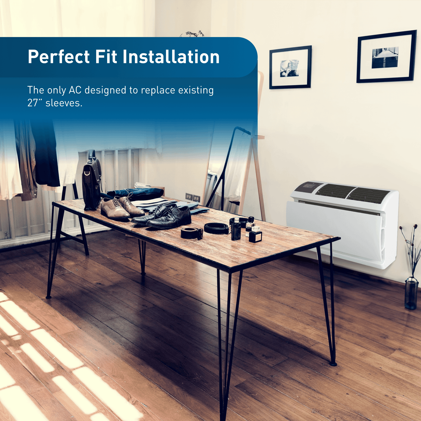 WCVT10B10A Friedrich WallMaster Inverter 10,000 BTU 115V Smart Through-the-Wall Air Conditioner - Cool Only