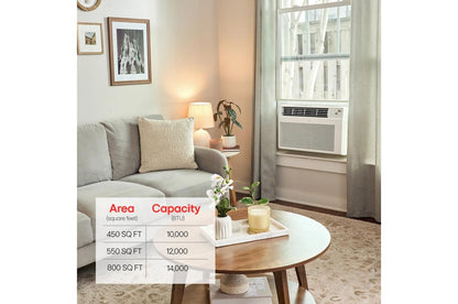 Lg LW1023ERSM 10,000 BTU Smart Wi-Fi Enabled Window Air Conditioner  Cools Up To 450 sq. ft.