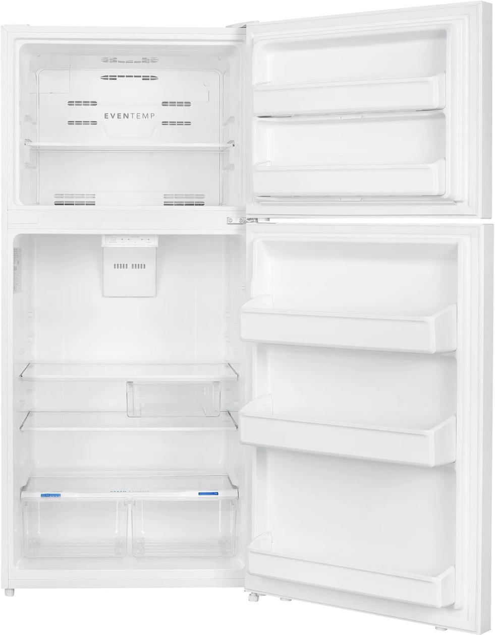 Frigidaire FFHT1814YW 18 Cu. Ft. Garage Ready Top Freezer Refrigerator