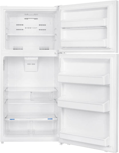 Frigidaire FFHT1814YW 18 Cu. Ft. Garage Ready Top Freezer Refrigerator