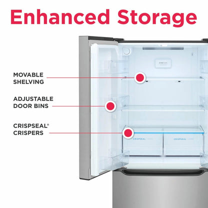Frigidaire FRFG2033AV 20 Cu. Ft. Counter-Depth French Door Refrigerator
