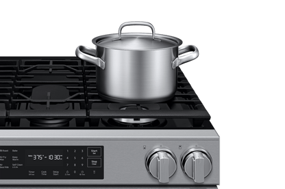 Samsung NSG80H60SR Bespoke Smart Slide-in Gas Range Pro Style Design  Air Fry Max  True Convection