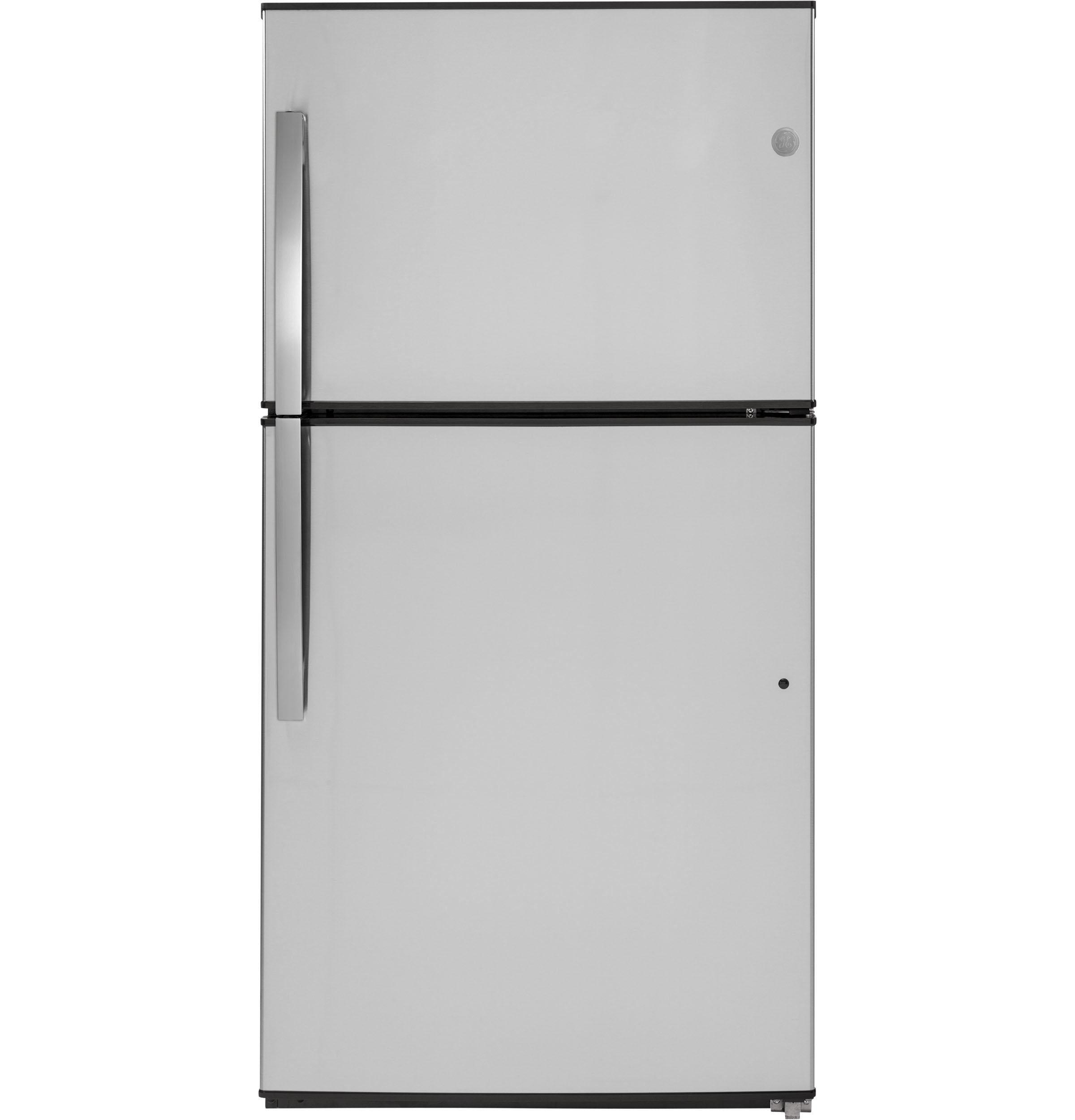 GIE21GSHSS GE® ENERGY STAR® 21.1 Cu. Ft. Top-Freezer Refrigerator