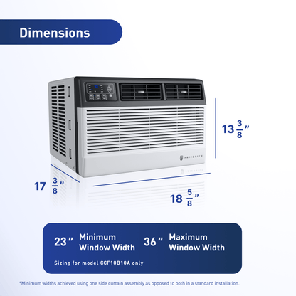 CCF12B10C Friedrich Chill Premier 12,000 BTU 115V Smart Window Air Conditioner - Cool Only