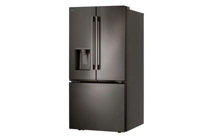Lg LF25H6330D 25 cu. ft. 3-Door French Door Refrigerator with NEW Hybrid Handle Design and External Ice and Water Dispenser