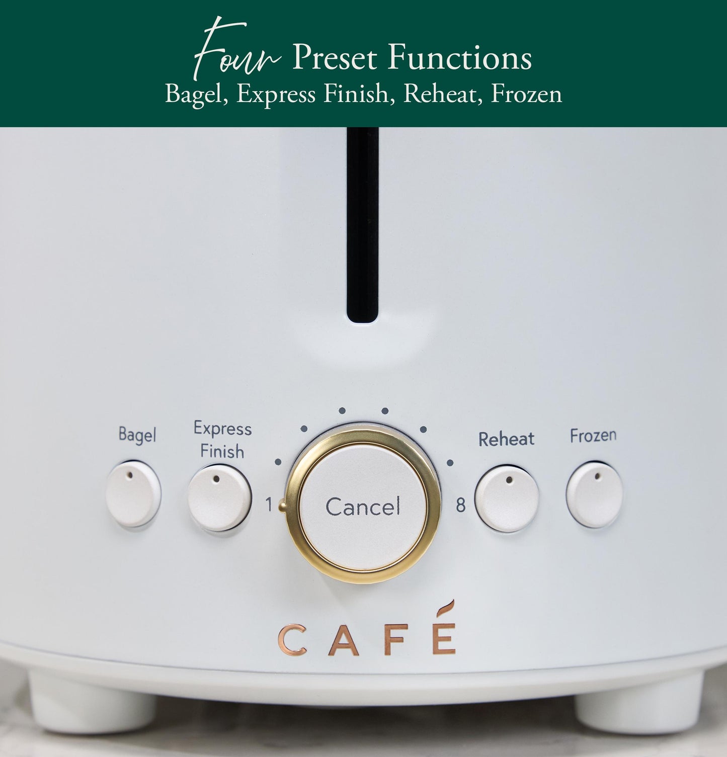 Cafe C9T2MA1ZW7 CAF(EBACK)™ Express Finish Toaster
