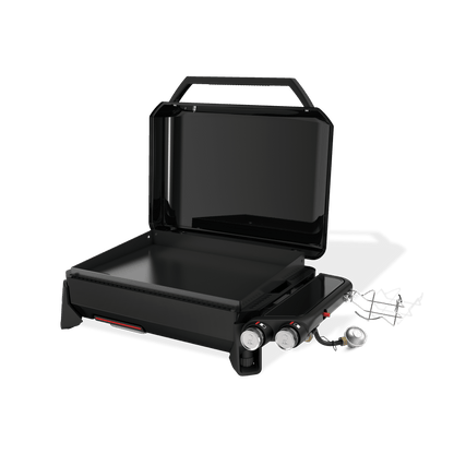 1500213 Weber Traveler® 22 Tabletop Griddle - Black