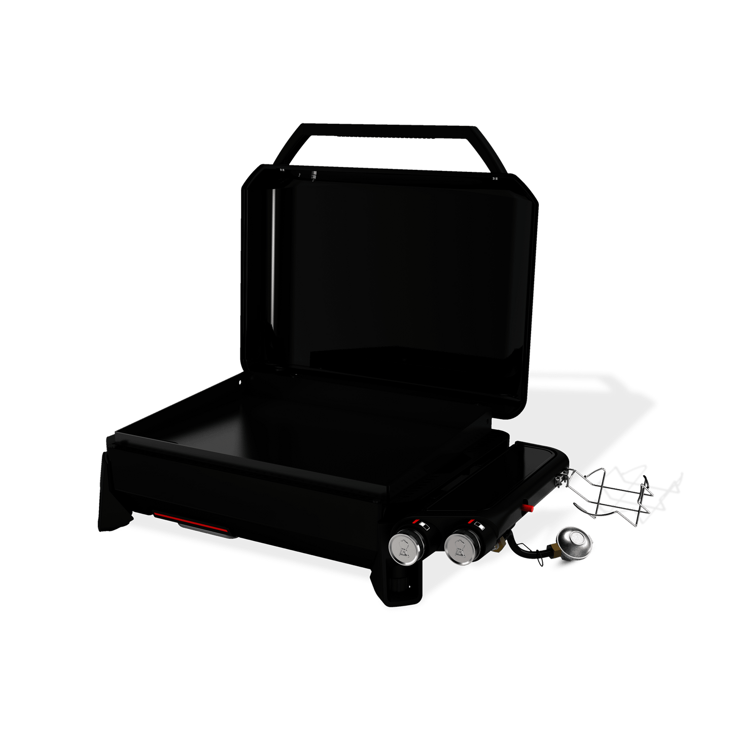 Weber 1500532 Slate® 22 Rust-Resistant Tabletop Griddle - Black