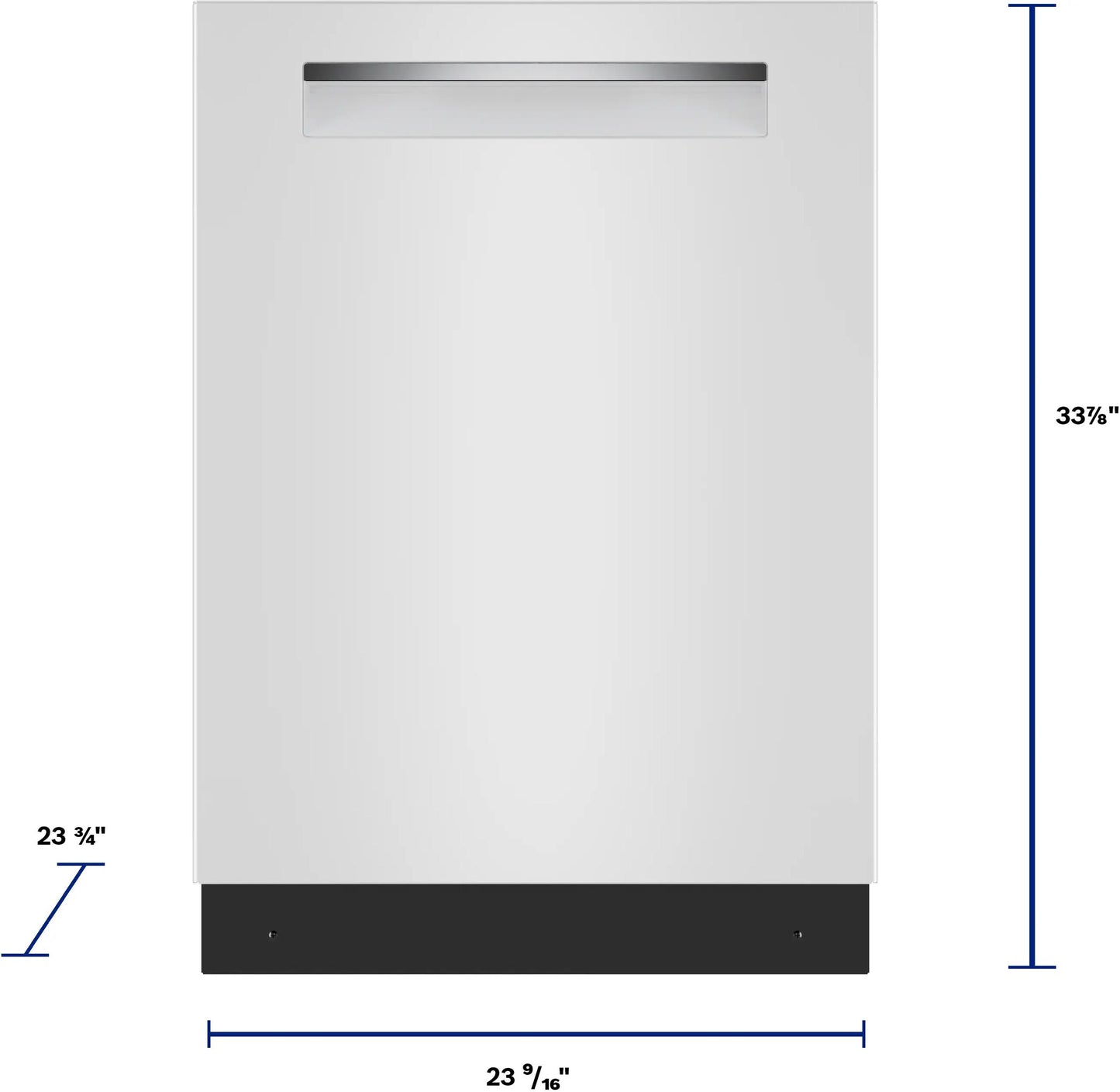 Bosch SHP65DM2N 500 Series, built-under dishwasher, 24'', White