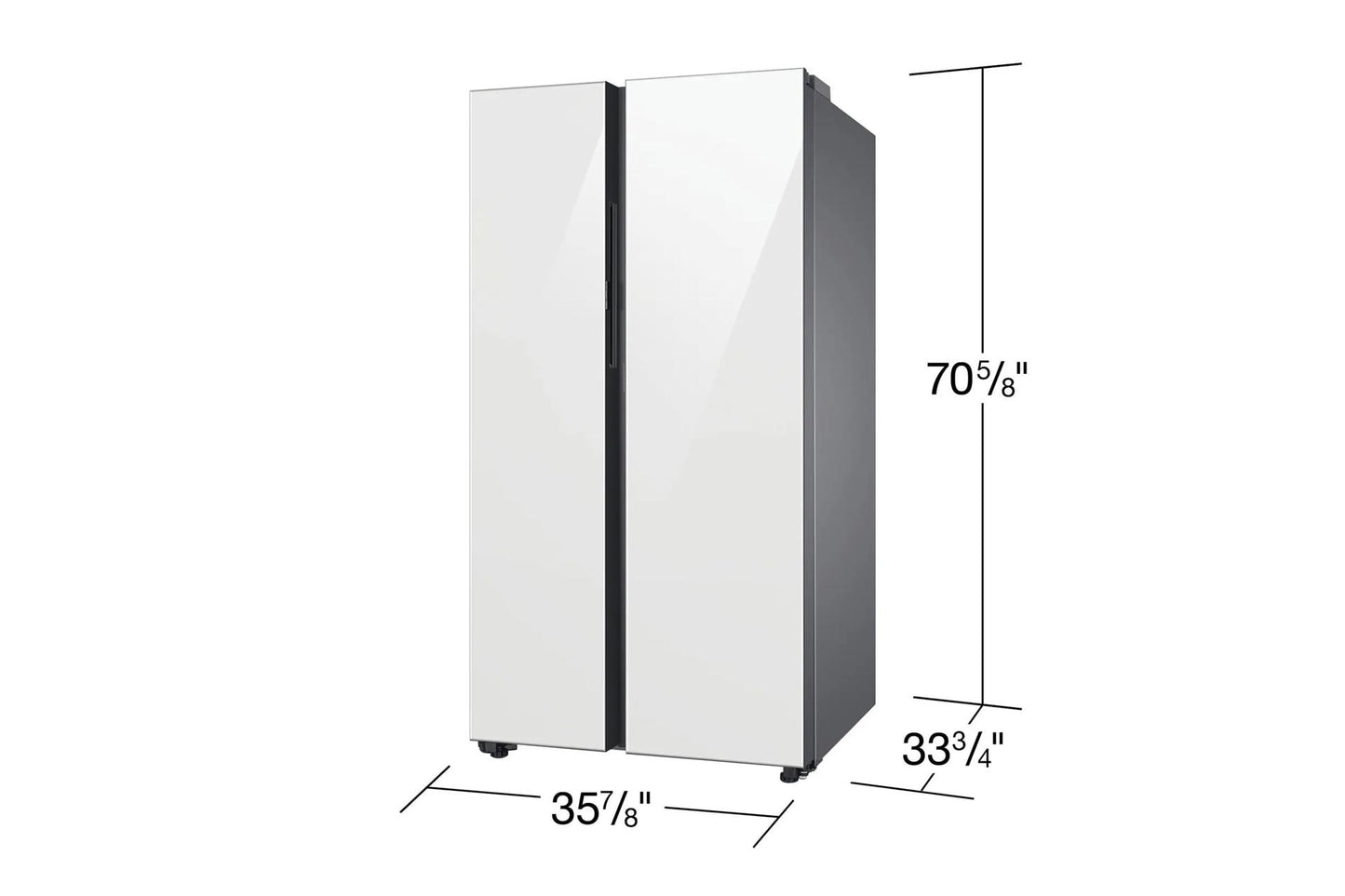 Samsung RS28CB760012 Bespoke AI Side-by-Side Inner Beverage Center™  Auto Open Door  28 cu.ft.