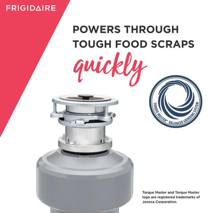 Frigidaire FF75DISPB1 3/4HP Batch Feed Corded Disposer