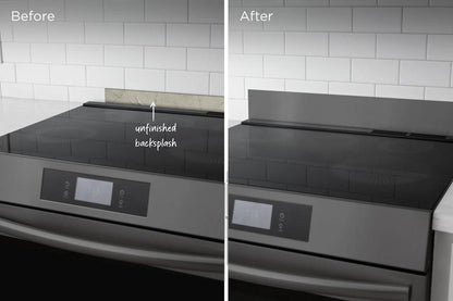 Frigidaire 11NBBKGDDS Front Control Range Black Stainless Steel Universal Backguard