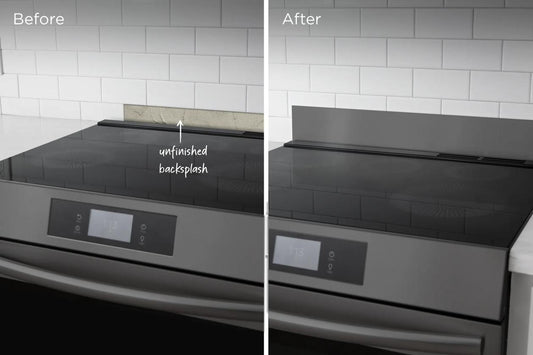 Frigidaire 11NBBKGDDS Front Control Range Black Stainless Steel Universal Backguard