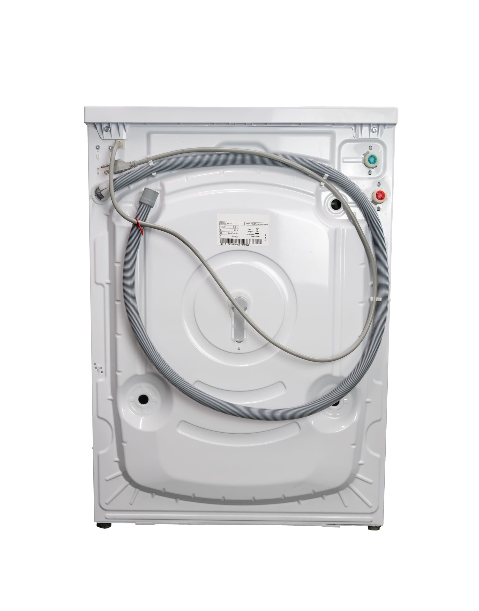 DWM022D3WDB Danby 24-inch, 2.2 cu. ft. Stackable Front Load Washer with Steam in White