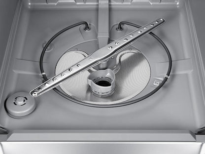 Samsung DW80CG4021SR Dishwasher with Height-Adjustable Rack Fingerprint Resistant  Digital Leak Sensor  53dBA