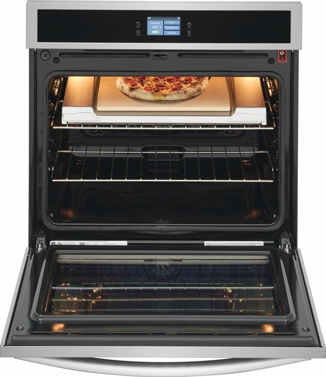 Frigidaire GCWS3070AF 30" Single Electric Wall Oven with Stone-Baked Pizza