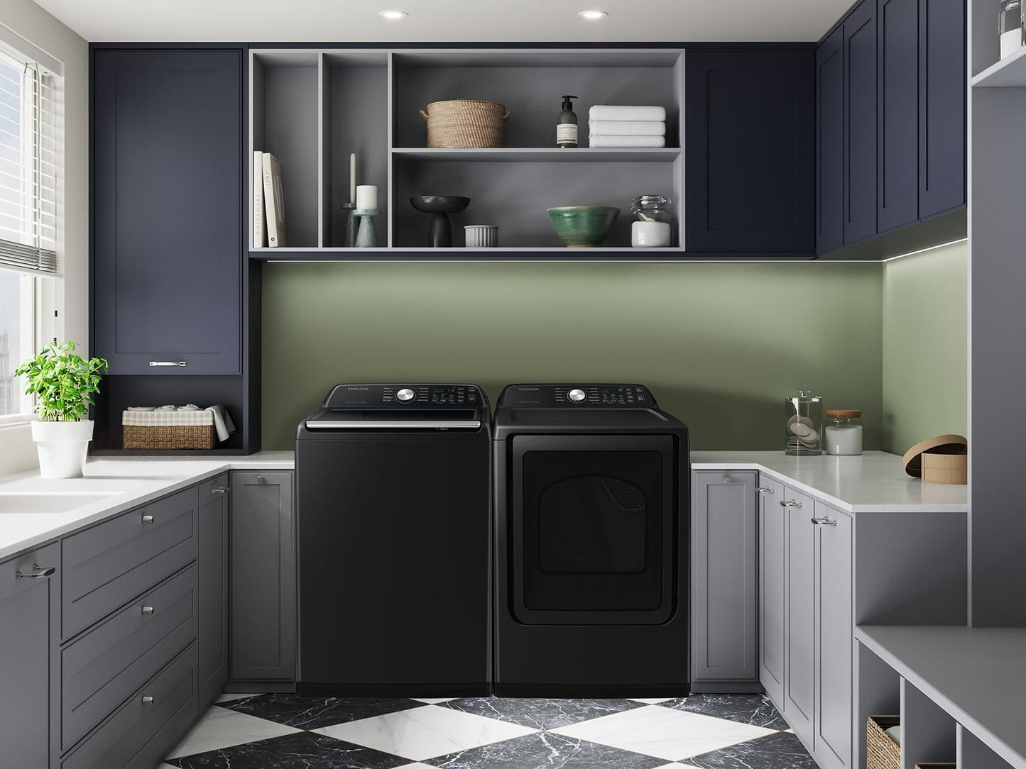 Samsung WA46CG3505AV Top Load Washer ActiveWave™ Agitator  Wi-Fi  4.6 cu.ft.