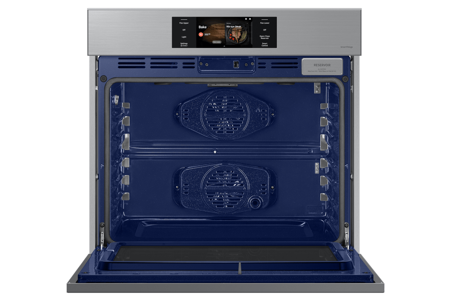 Samsung NV51CG700SSR Bespoke AI Single Wall Oven AI Home 7" LCD Display  AI Pro Cooking™  5.1 cu.ft.