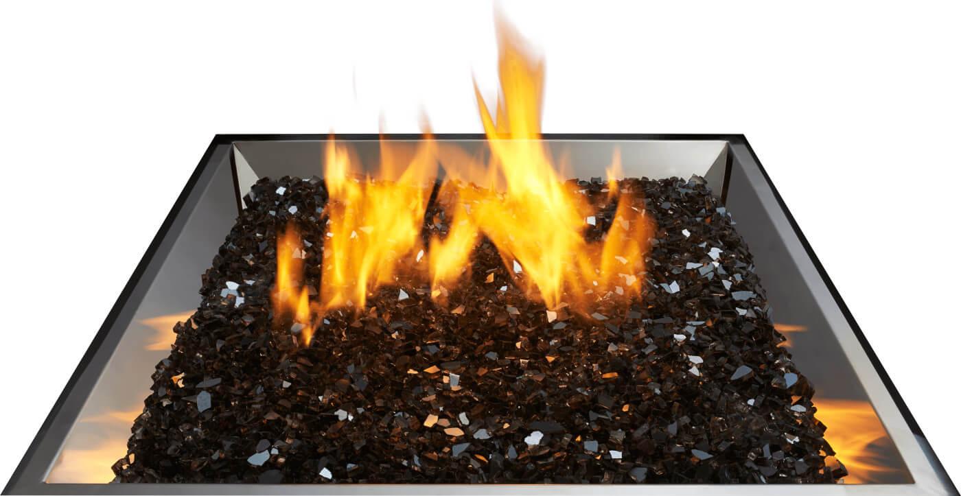 Napoleon Bbq STTR2BZ St. Tropez Square Patioflame Table Fire Table , Propane, Bronze