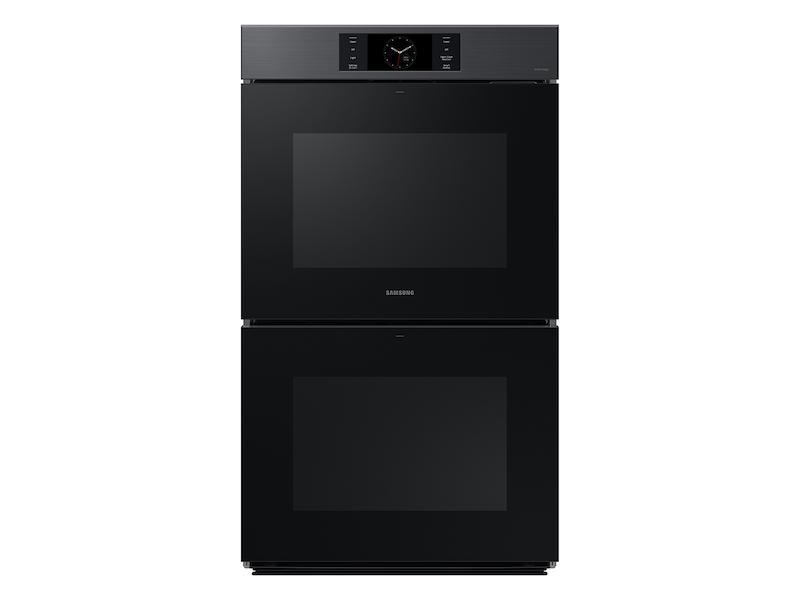 Samsung Bespoke 30" Matte Black Steel Double Wall Oven with AI Pro Cooking™ Camera