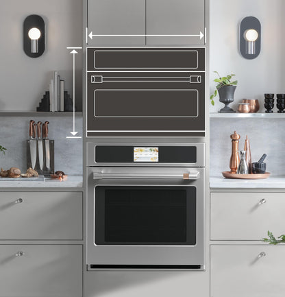 Cafe CSB913P4VW2 CAF(EBACK)™ 30" Custom Speed Cook Oven with 120V Advantium® Technology